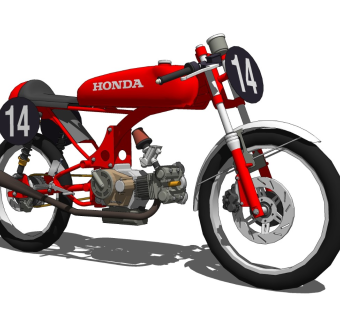 超精细摩托车模型 (119)